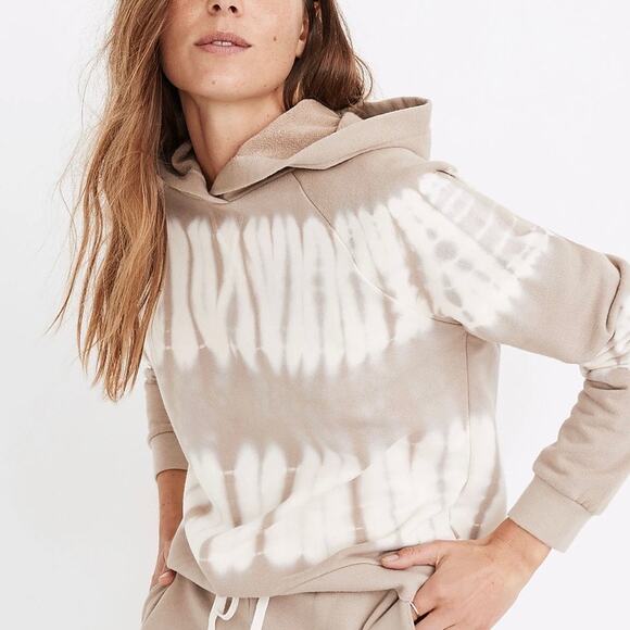 NWT Madewell (Re)sourced Cotton Retro Hoodie Sweatshirt - Picture 1 of 9